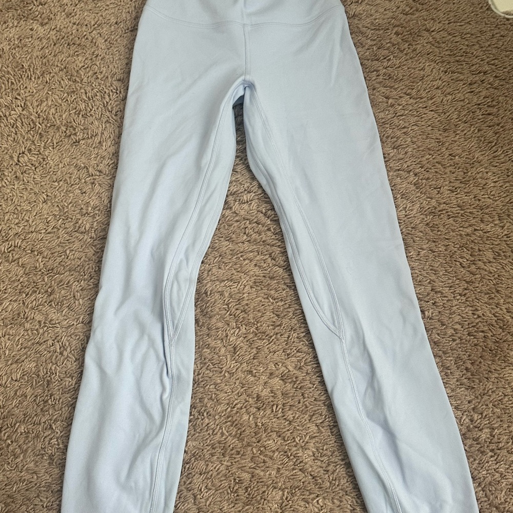 Light Blue Lululemon Leggings